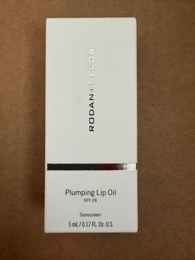 Rodan + Fields Plumping Lip Oil SPF 28 Pink Brand New in Box Exp. 10/2025